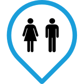 Toilets, Man, Woman (Schengen Boarding Area - Gate 9)