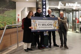 11 MILIONI DI PASSEGGERI A BOLOGNA